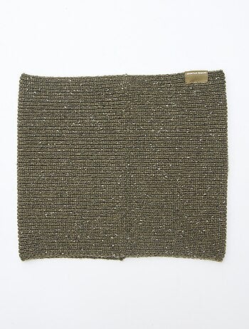 Snood en maille fantaisie