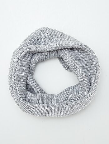 Snood en maille uni