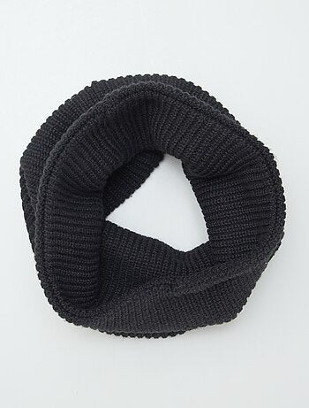 Snood en maille uni