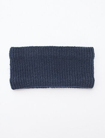 Snood en maille leopard