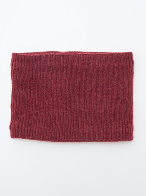 Snood en maille unie - Kiabi