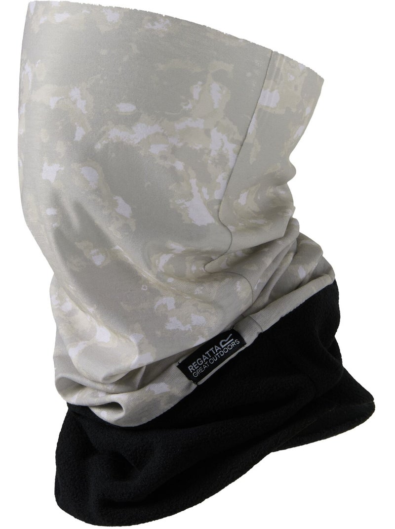 Snood extensible à doublure polaire motif/style coup de brosse multitube - regatta Beige clair - Kiabi