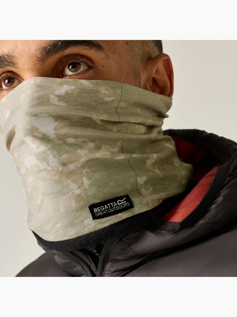 Snood extensible à doublure polaire motif/style coup de brosse multitube - regatta Beige clair - Kiabi