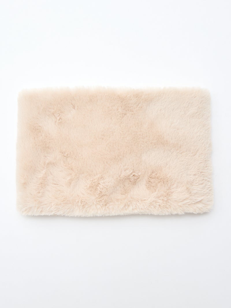 Snood imitation fourrure Beige - Kiabi