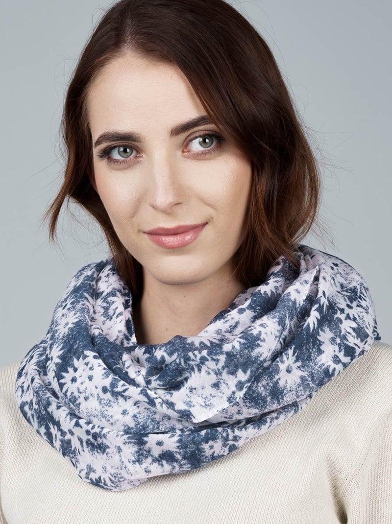 Snood léger Abby Bleu - Kiabi