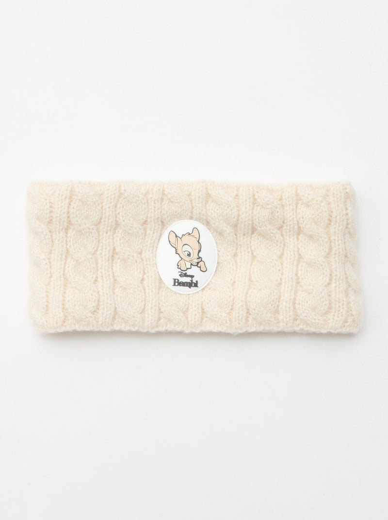 Snood maille et polaire 'Disney' Beige - Kiabi
