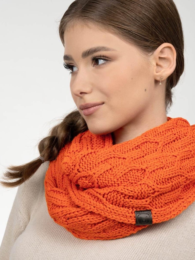 Snood Maribel - Made in UE Orange - Kiabi