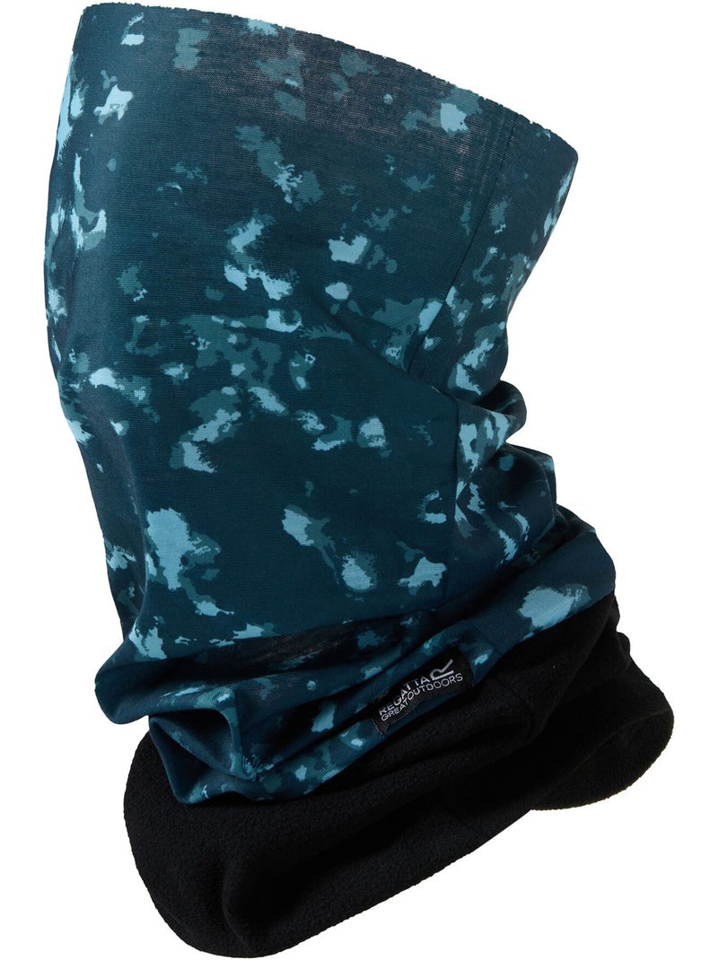 Snood motif/style coup de brosse multitube - regatta Vert forêt - Kiabi