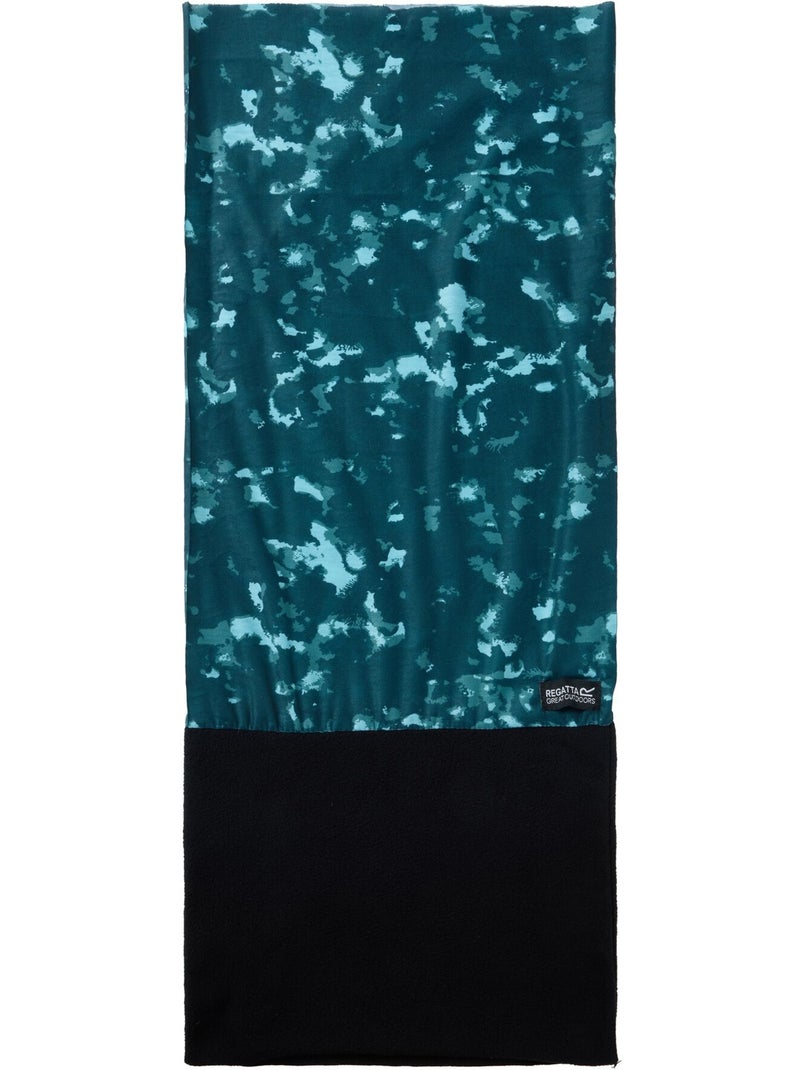 Snood motif/style coup de brosse multitube - regatta Vert forêt - Kiabi