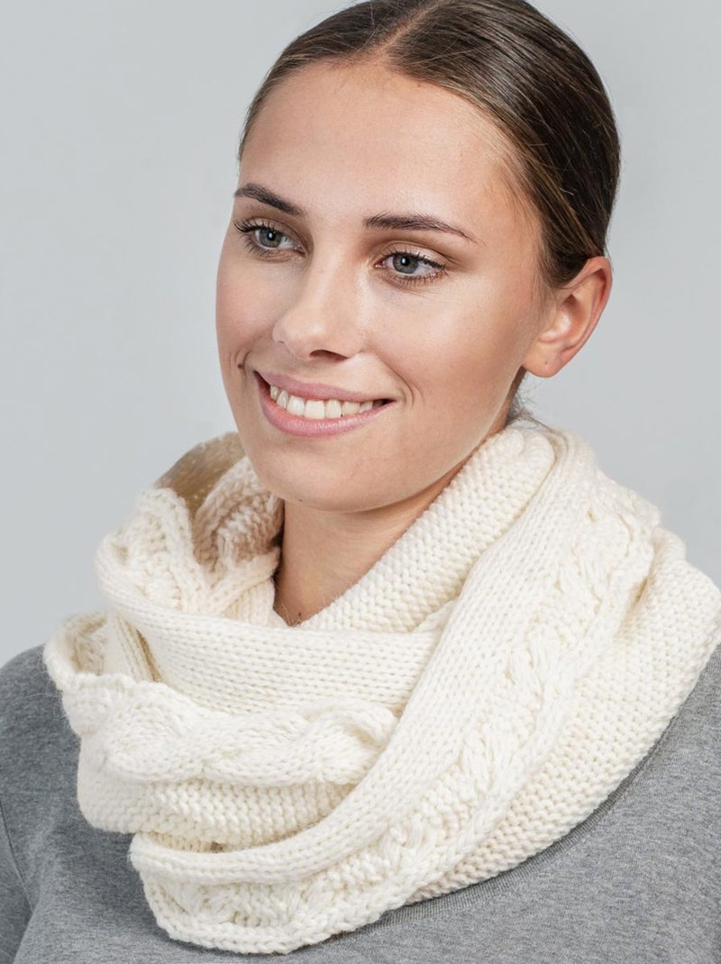 Snood Moyna - Fabriqué en Europe Blanc - Kiabi