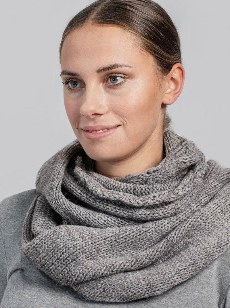 Snood Moyna - Fabriqué en Europe Gris - Kiabi