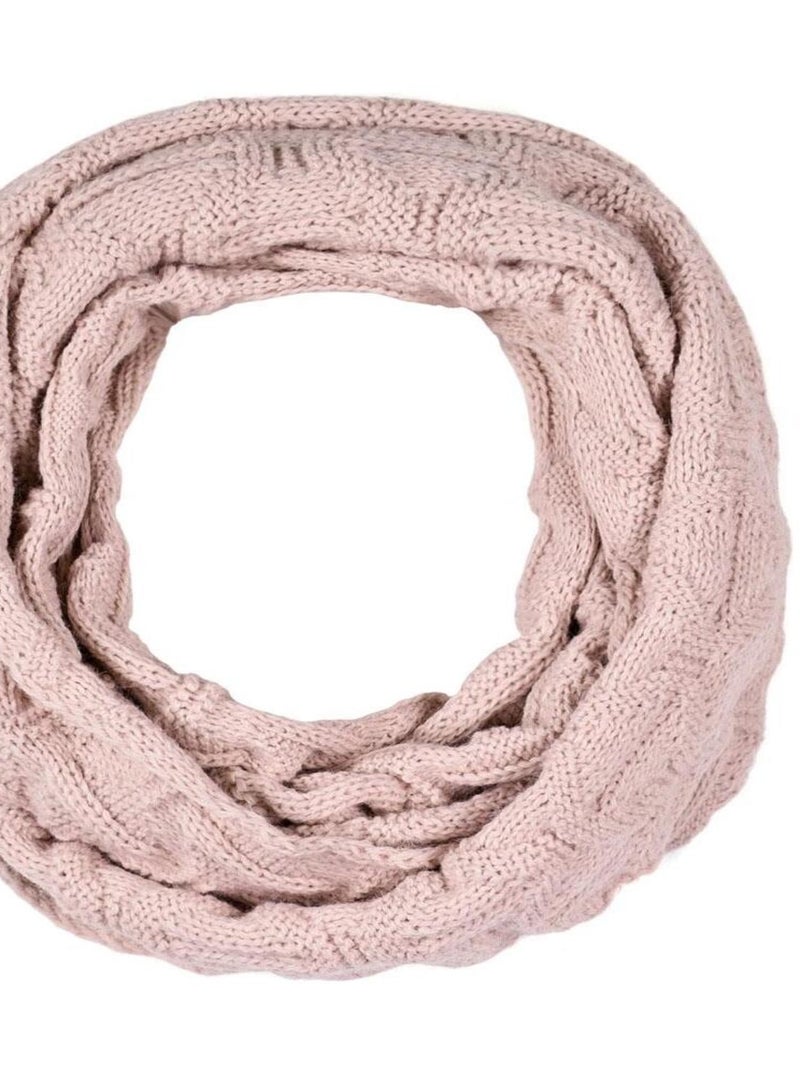 Snood Nora - Made in UE Vieux rose - Kiabi