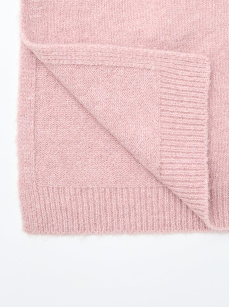 Snood plastron col montant Rose - Kiabi