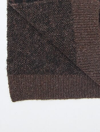 Snood plastron uni