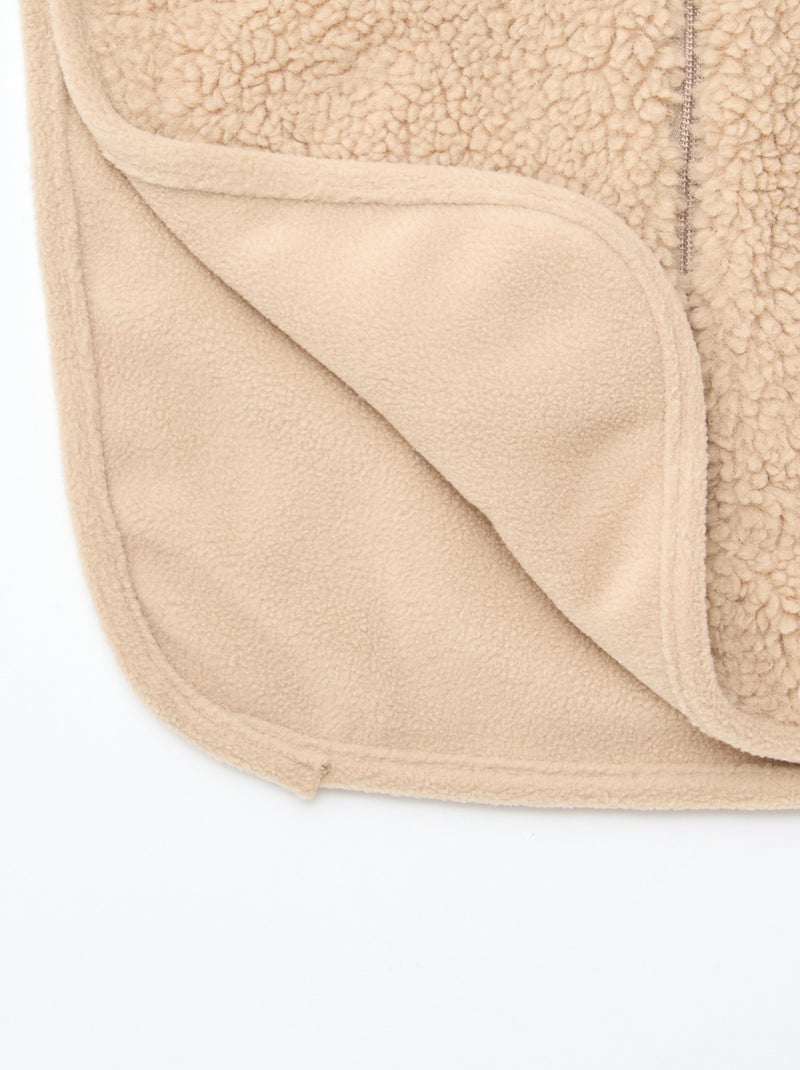 Snood plastron tout doux Beige - Kiabi
