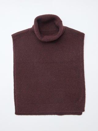 Snood plastron uni