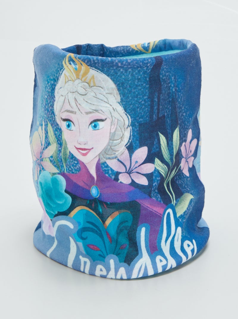 Snood  'Reine des neiges' 'Disney' bleu - Kiabi