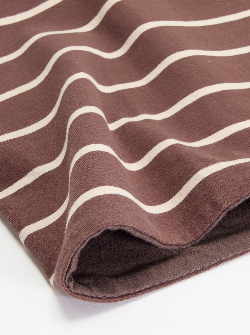 Snood réversible à enfiler Marron - Kiabi