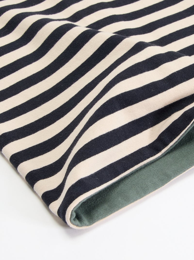 Snood réversible à enfiler Noir - Kiabi