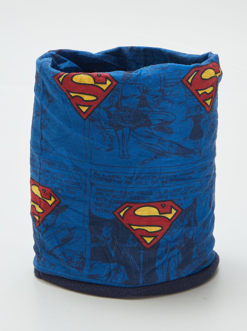 Snood 'Superman' 'DC Comics' bleu - Kiabi