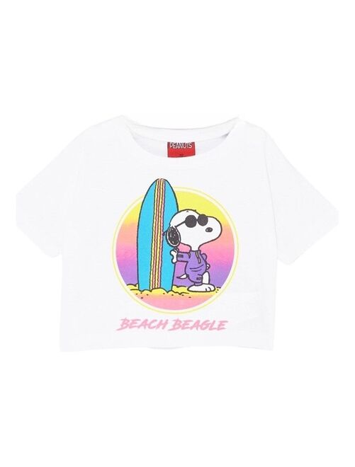 Snoopy - T-shirt imprimé Snoopy en coton - Kiabi