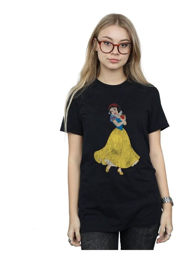 Snow White And The Seven Dwarfs - T-shirt Noir - Kiabi