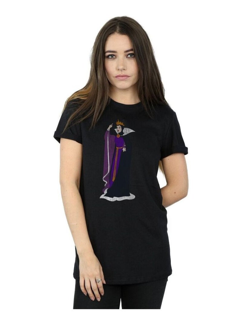 Snow White And The Seven Dwarfs - T-shirt Noir - Kiabi
