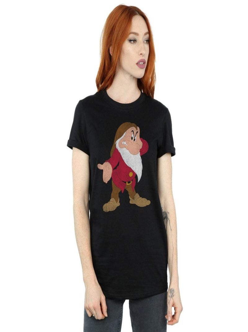 Snow White And The Seven Dwarfs - T-shirt Noir - Kiabi