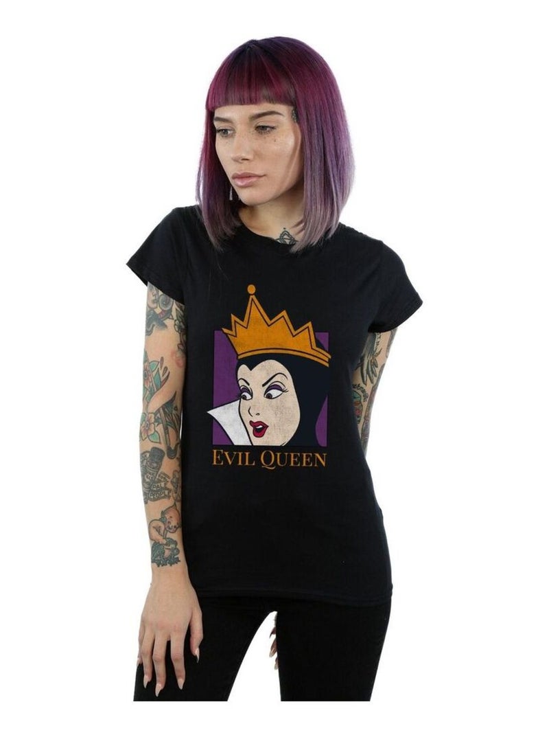 Snow White And The Seven Dwarfs - T-shirt Noir - Kiabi
