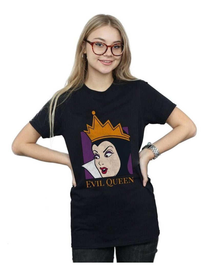 Snow White And The Seven Dwarfs - T-shirt Noir - Kiabi
