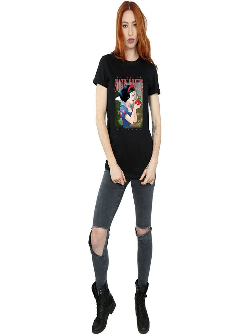 Snow White And The Seven Dwarfs - T-shirt Noir - Kiabi