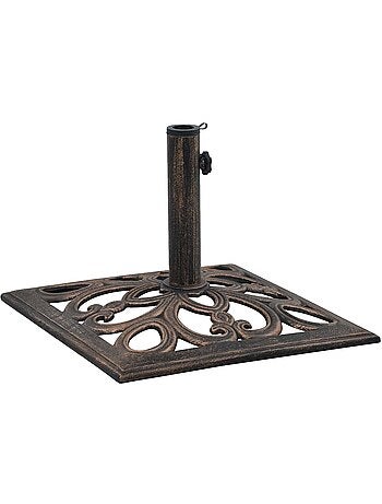 Socle de parasol en fonte