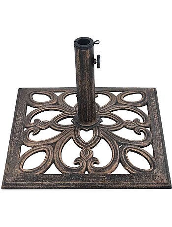 Socle de parasol en fonte
