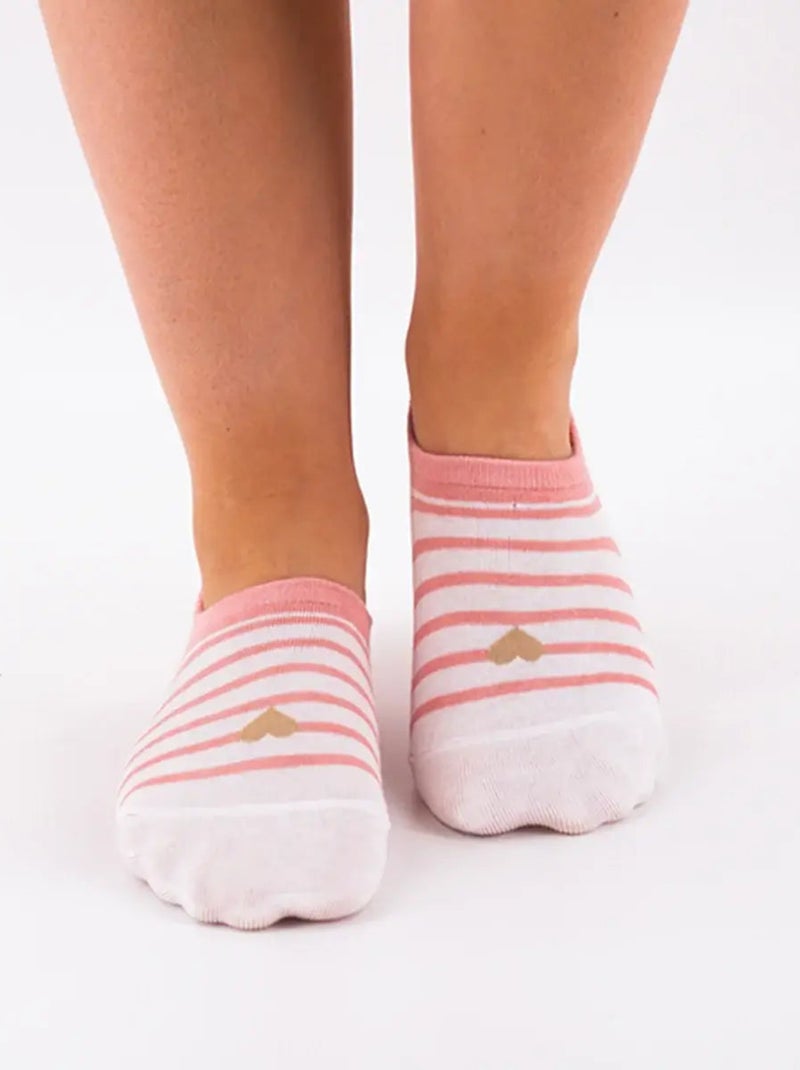 Socquette Coeur Marin | Titeschaussettes Blanc - Kiabi