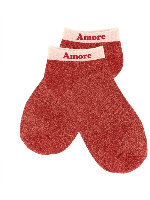 Socquettes à Paillettes - Amore - Kiabi