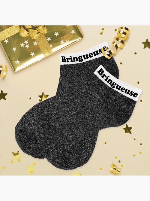 Socquettes à Paillettes - Bringueuse - Kiabi