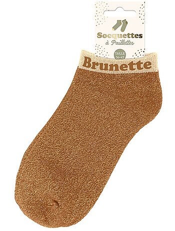 Socquettes à Paillettes - Brunette