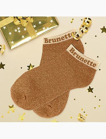 Socquettes à Paillettes - Brunette