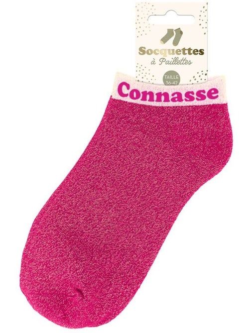 Socquettes à Paillettes - Connasse - Kiabi