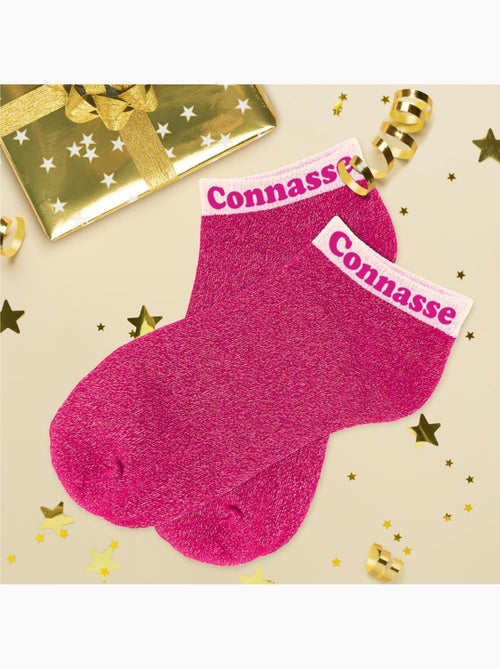 Socquettes à Paillettes - Connasse - Kiabi