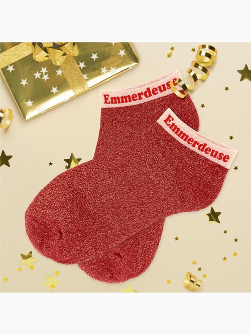 Socquettes à Paillettes - Emmerdeuse - Kiabi