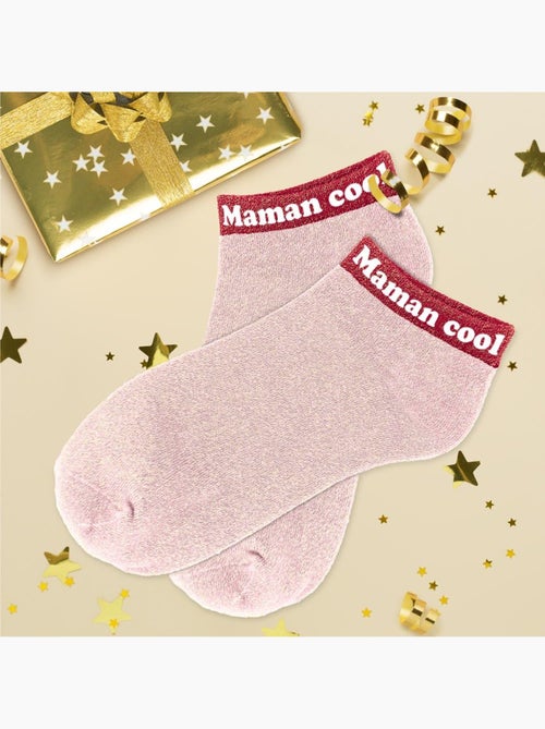 Socquettes à Paillettes - Maman Cool - Kiabi