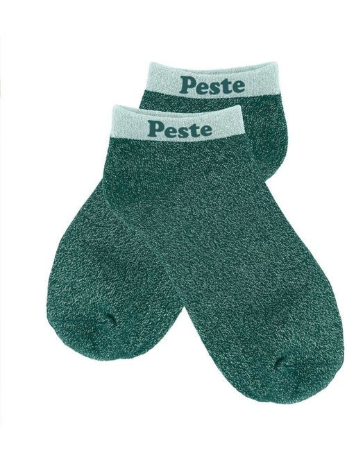Socquettes à Paillettes - Peste - Kiabi Socquettes à Paillettes - Peste - Kiabi