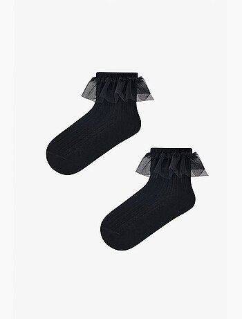Socquettes à volants penti