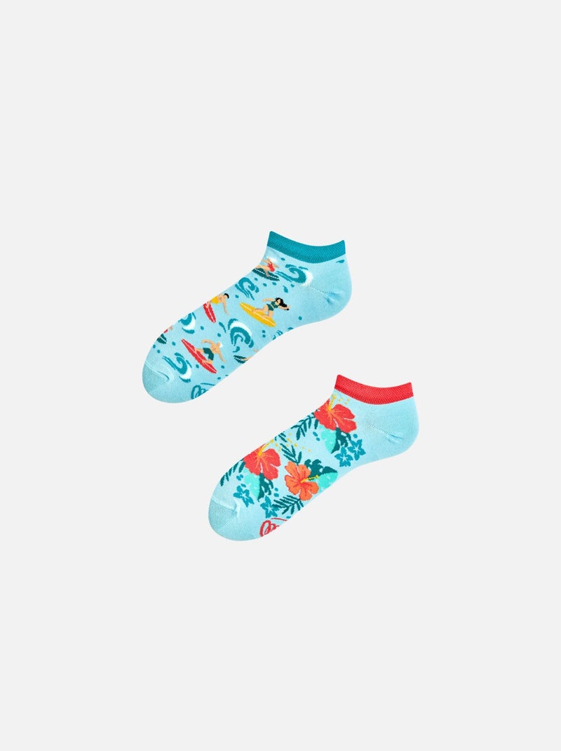 Socquettes Aloha Vibes Bleu clair - Kiabi