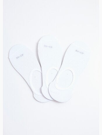 Socquettes anti-glisse invisibles, clair - AFIBEL