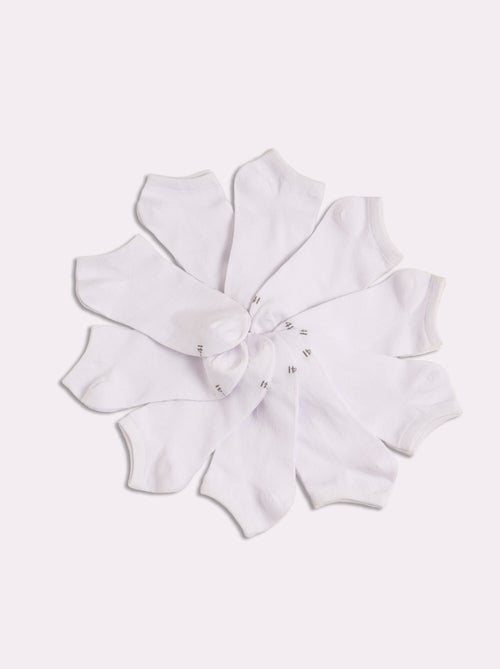 Socquettes basses unies - AFIBEL - Kiabi