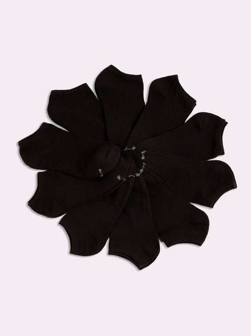 Socquettes basses unies - Kiabi