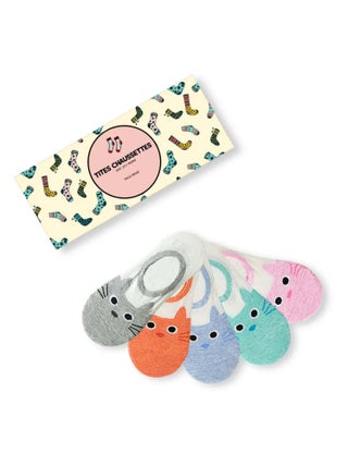 Socquettes Chaton (lot x5) | Titeschaussettes