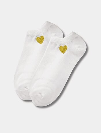 Socquettes Coeur Doré Côté